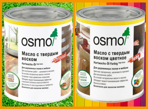 Промышленно применяем натуральные масла для паркета компании ОСМО